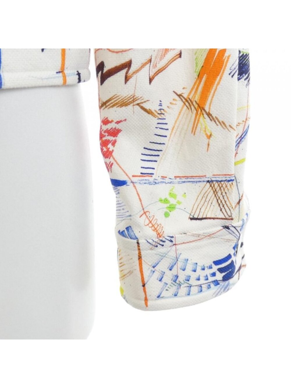 ★SOLD★ Hermes Chevaloscope Jacket White - Picture 7 of 7